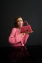Lucky Bees Bolso de Mano Rosa